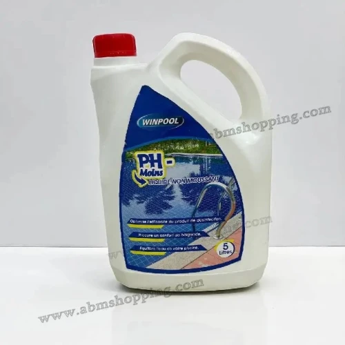 PH moins en liquide (PH-) pour piscine 1L-5L | WINPOOL
