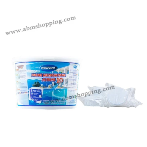 Chlore Multiactions Actions 10 de 5Kg | WINPOOL (F) 
