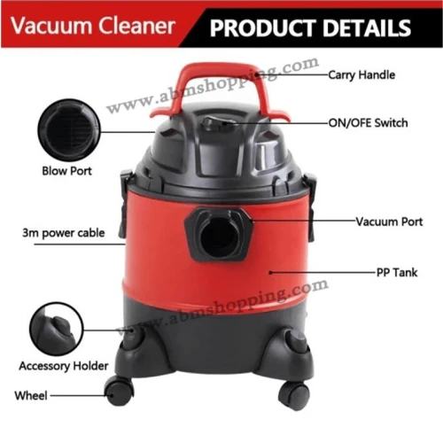 Aspirateur sec et humide 16 L | multismart