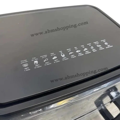 Friteuse A Air Numérique Double Bac 10,5L 2600 W Digital Multiprogrammes | Sonashi SAF-115