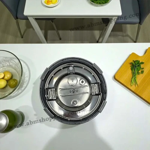 Cocotte minute INOX 6L +CHEF (4 programmes de cuisson) | SEB
