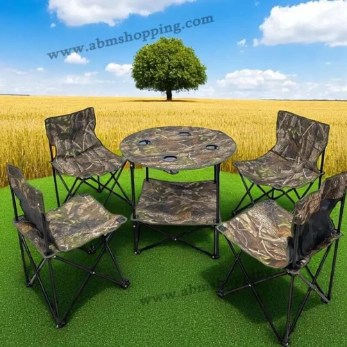 Table et Chaise Pliante De Campping (F) 