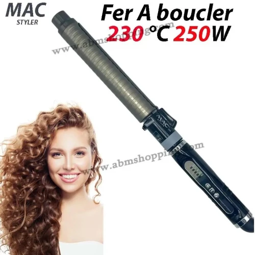 Fer A boucler Professionnel 230 C 250W  MAC MC-3328