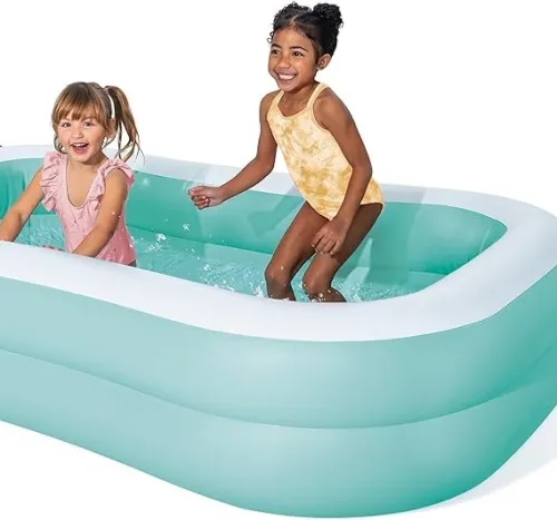 Piscinette gonflable vert d eau 229x147x46cm | INTEX