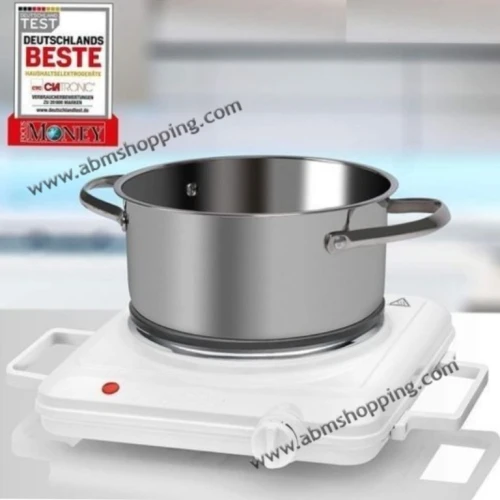 Plaque chauffante pour Cuisson 1500W – Bomann