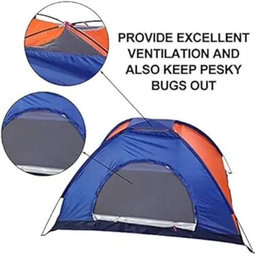 Tente de camping simple pour 2 personnes (F) 