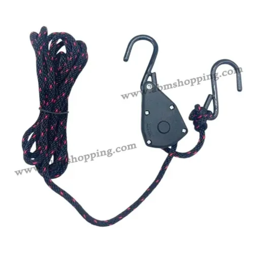Tire Cable à Poulie avec Crochets en S pour Moutons et Élevage