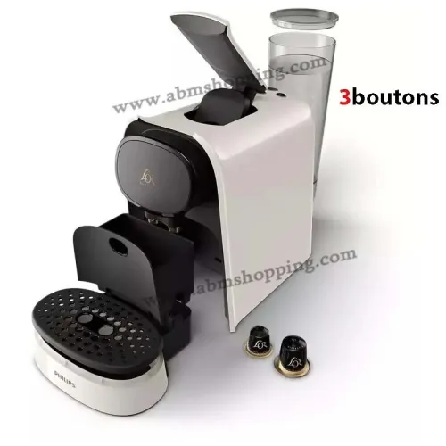Cafetière à capsules double expresso 50 Capsules SUBLIME COMPACT19 Bars 3 Boutons | L or Barista Philips