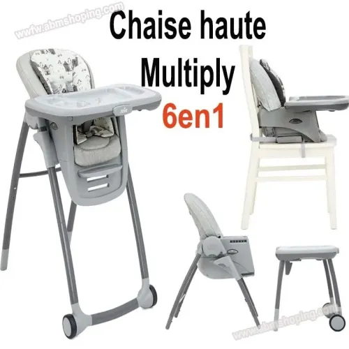 Chaise haute Multiply 6 en 1 - Joie