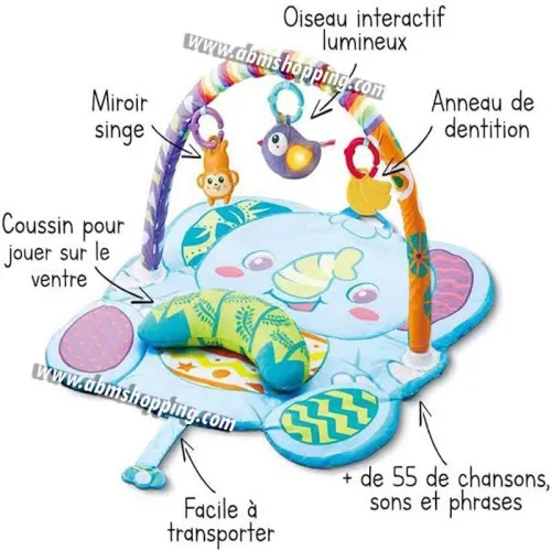 Mon tapis musical élephanteau Vtech