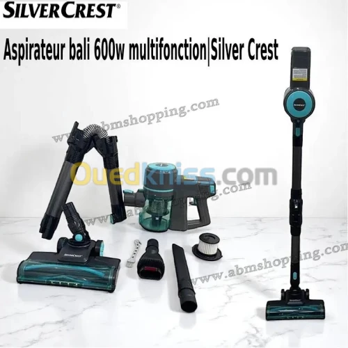 Aspirateur balai multifonction 600w |Silver crest