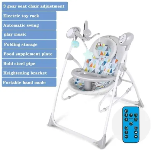 Balançoire télécommandée & Transat Relax 2en1 | Uboo Baby