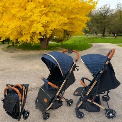Poussette  pliable en style valise