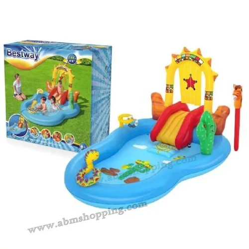 Piscine toboggan 264x188x140cm | Bestway