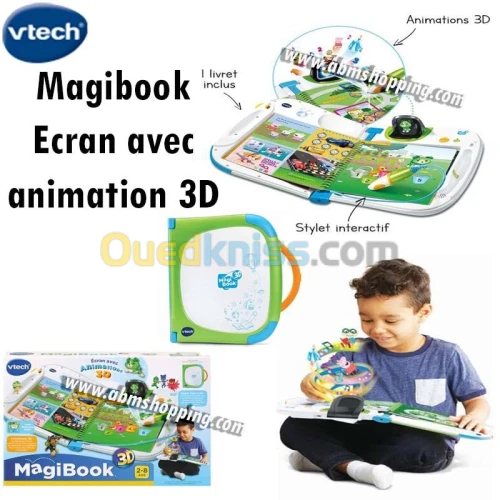MagiBook Ecran avec animation 3D Vtech