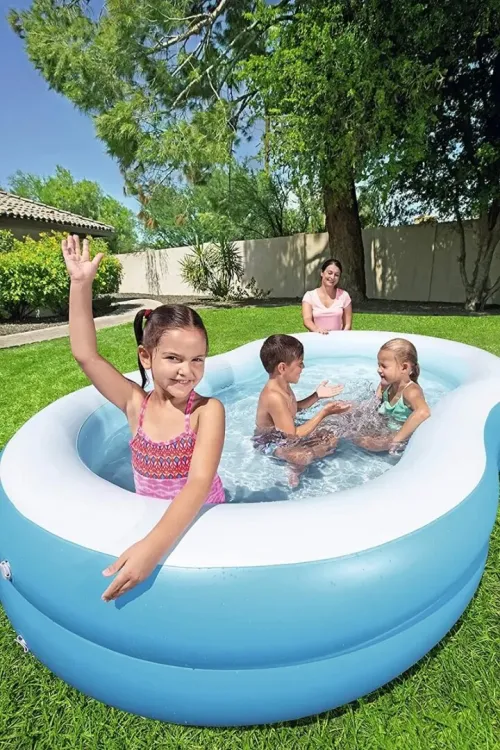 Piscine en forme de huit 262 x 157 x 46 cm Bestway