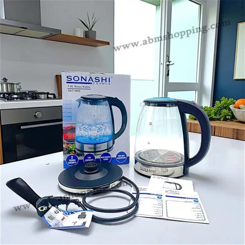 Bouilloire électrique en inox 1,8L 1500W | SONASHI