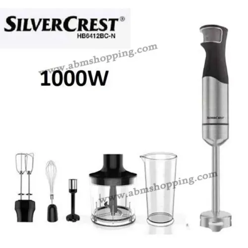 SilverCrest Mixeur Plongeant Multifonctions 6X1 1000w 