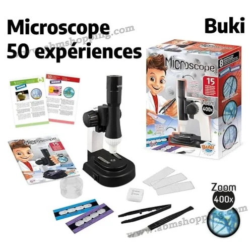 Microscope 15 expériences Buki