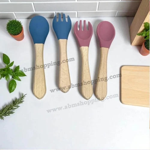 Ensemble de Vaisselle en Silicone 7 pcs pour Bébè