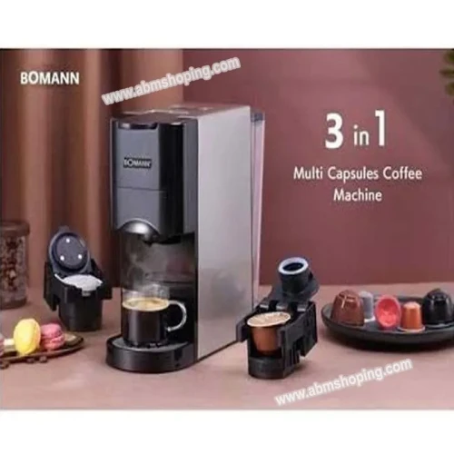  Cafetière Expresso Multi Capsules 3En1 1450W  Bomann