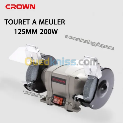 TOURET A MEULER 125MM 200W | CROWN