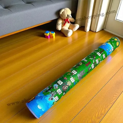 Tapis de jeux pour enfants double face 180.200 Cm