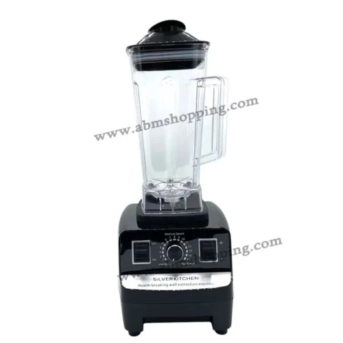 Blender Mixeur Electrique Multifonction 15 Vitesses 2L 4500W Avec Hachoir Electrique| SILVERKITCHEN