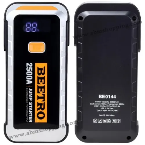 Booster de batterie 2500A Power Bank 25800mAh | BEETRO (Facturation Disponible )