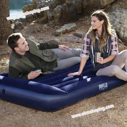 Matelas Gonflable 2 Places Avec Oreiller intégré 192.137.30cm Bestway