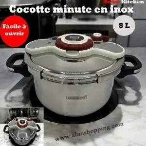 Cocotte minute INOX 8L | SWISSKITCHEN