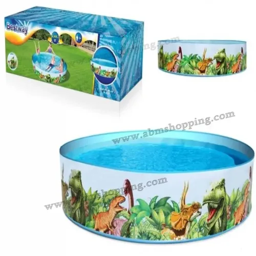 Piscine de jardin Dinosaures 244x46cm | Bestway