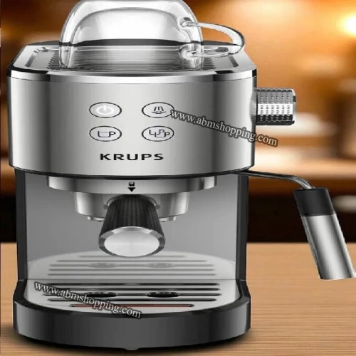 Machine à café expresso -15bars- à pompe virtuoso + inox | Krups