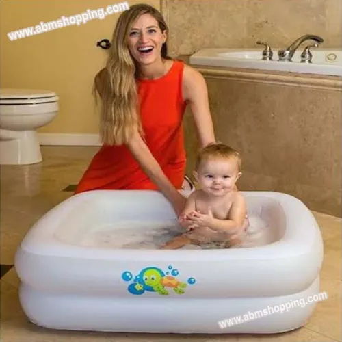 Baignoire gonflable carrée pour bébé  Bestway
