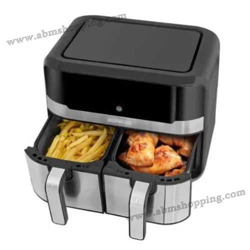 Original garantie 12 mois Friteuse Sans Huile Double Bac 9L,2400W  Heinrichs