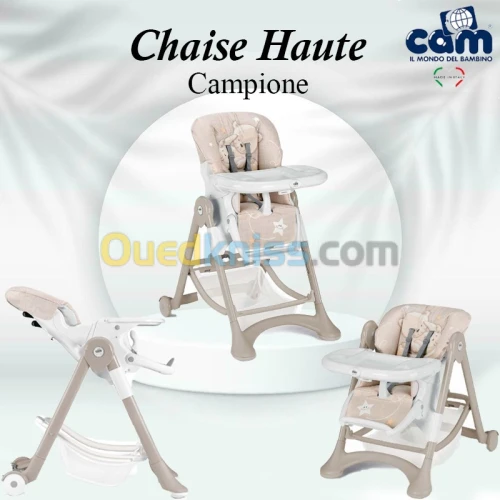 Chaise Haute Campione | Cam (facturation disponible) 