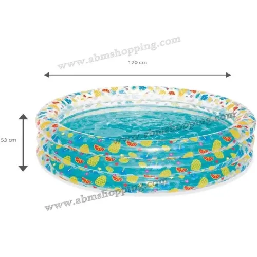 Piscine gonflable ronde transparente150x53cm| Bestway
