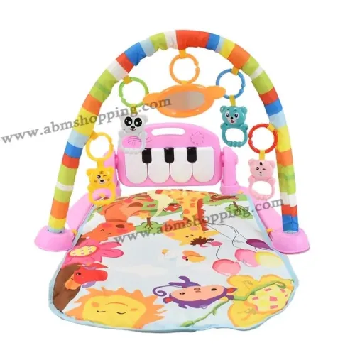 Tapis D Éveil Bébé avec Piano Multifonction Musical 0m+ | Fitness Rack