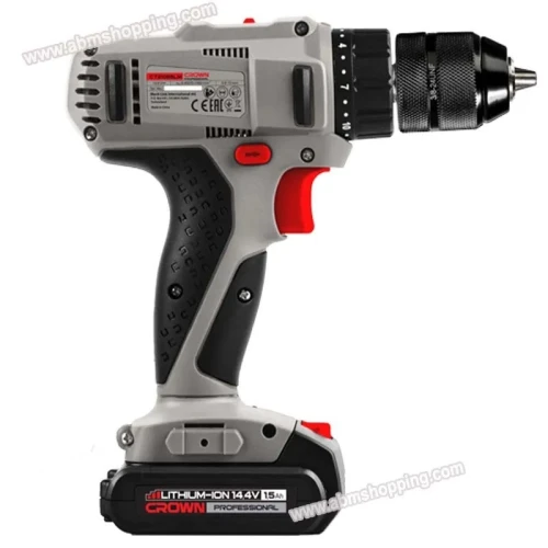 Visseuse Perceuse 2en1 à double batterie Lithium-ion 14.4V - Crown