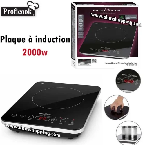 Plaque à Induction 2000 W proficook