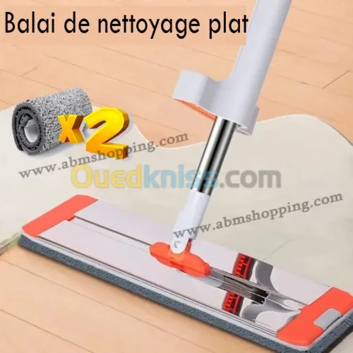 Balai de nettoyage plat
