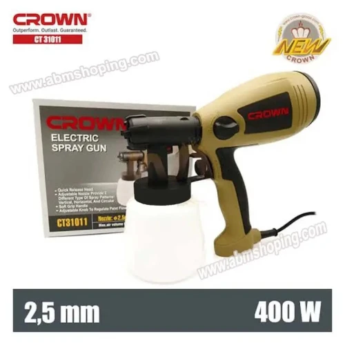 Pistolet à peinture électrique 400w  -Crown