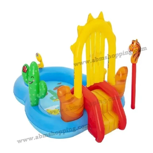 Piscine toboggan 264x188x140cm | Bestway