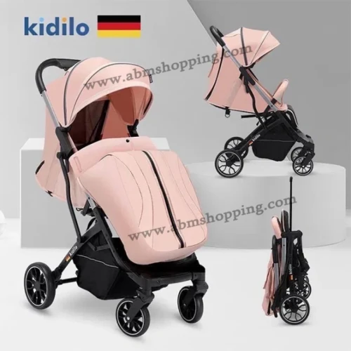 Poussette Compacte avec couvre jambe | kidilo