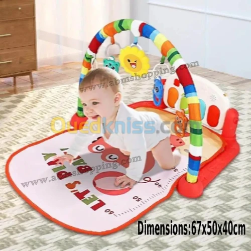 Tapis de jeu pour bébé avec musique 67x50x40cm