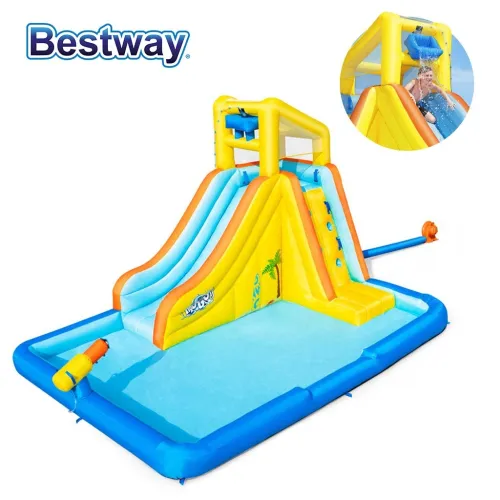 Aire De Jeux Aquatiques, Gonflable 448 x 311 x 266 Cm  Bestway