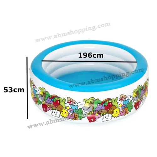 Piscine ronde gonflable 196 cm x 53 cm | Bestway