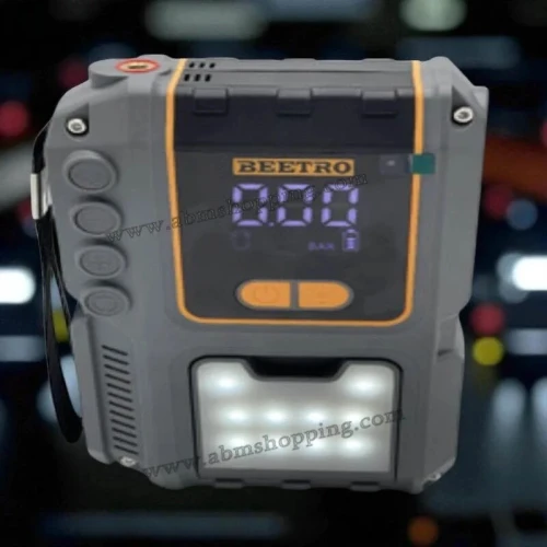 Booster batterie et gonfleur de pneu 2500A 23800mAh 4en1 | Beetro