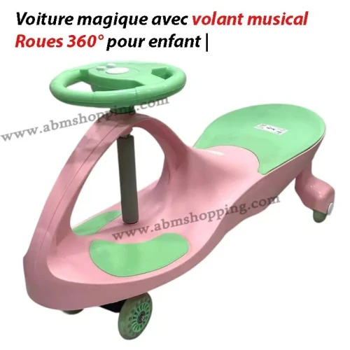 Voiture magique avec volant musicale Roues 360 pour enfant | FERDI