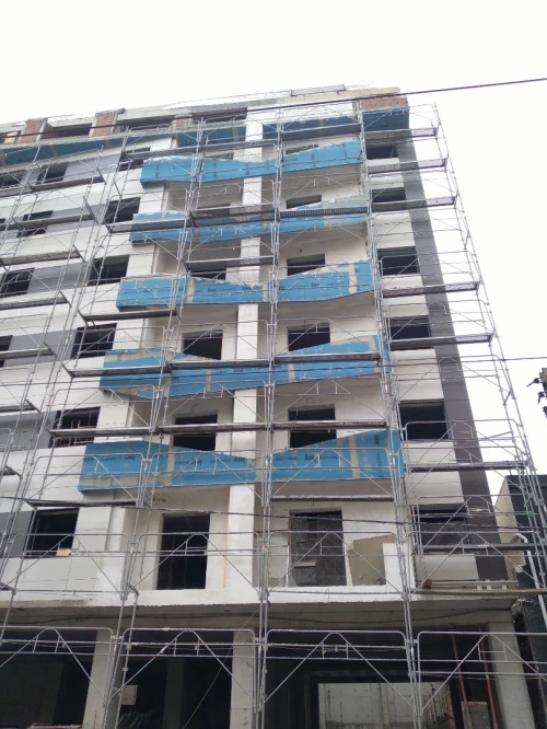 Réalisation de parements de façades en Aquapanel 
